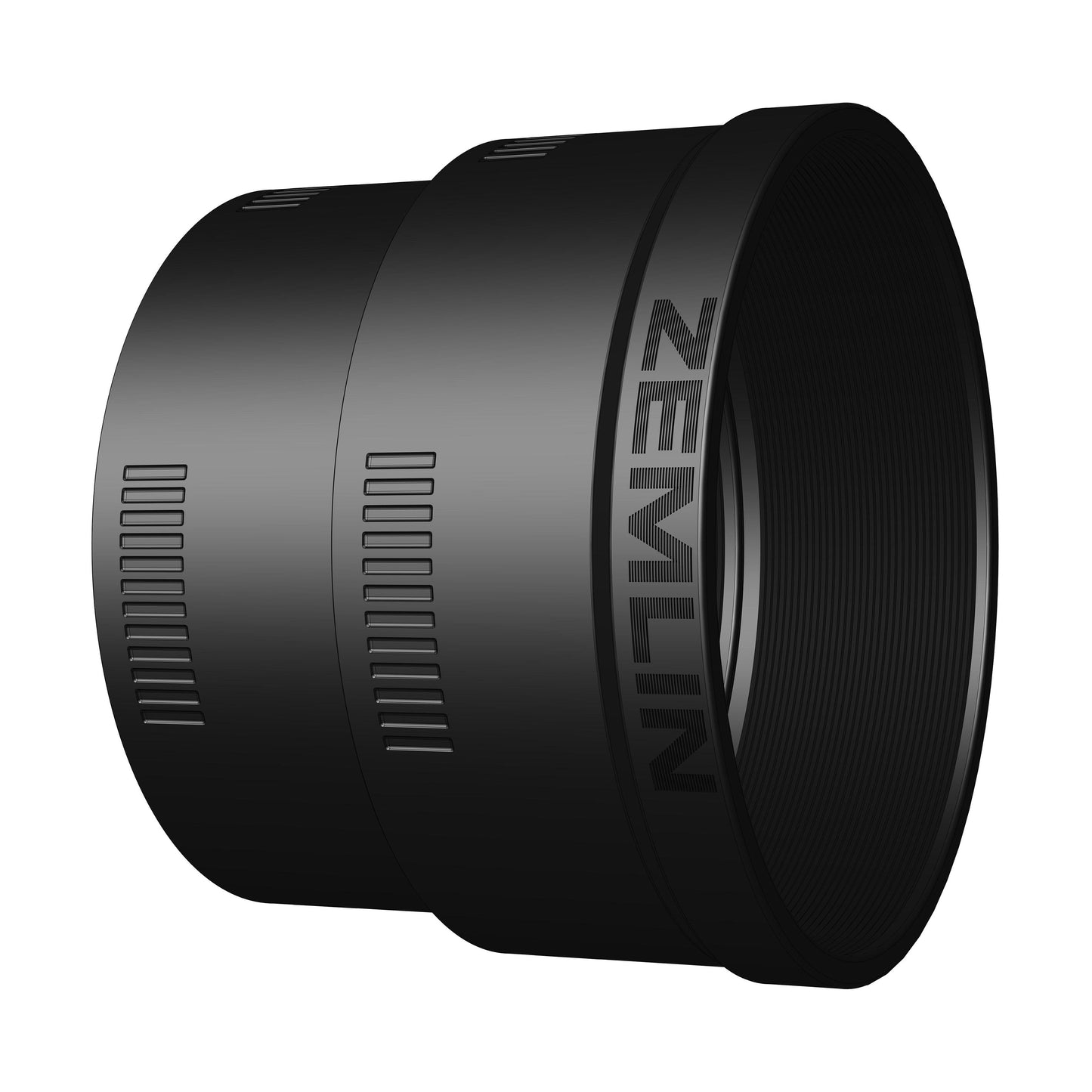 Lens Hood 2pc, 120mm (4.72in) long. Replaces Canon ET-124 hood.